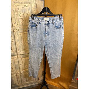 PacSun Stonewash Mom Jeans relaxed faded vintage style Size 30